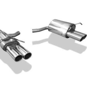 Mercedes C-Klasse 6 Zylinder - W204/S204 Endschalldämpfer rechts/links - 2x80 Typ 16 rechts/links