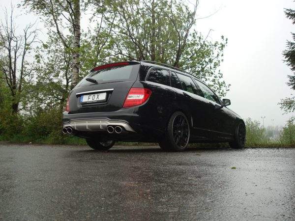 Mercedes C-Klasse 6 Zyl. - W204/S204 AMG-Paket + C63 Einsatz Endschalldämpfer rechts/links - 2x115x85 Typ 32 rechts/links – Bild 7
