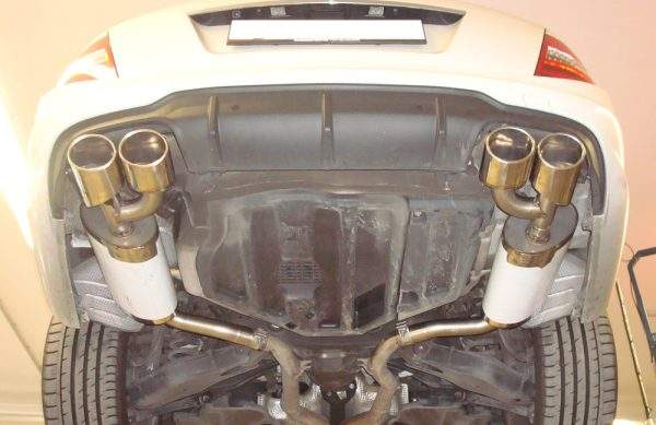 Mercedes C-Klasse 6 Zyl. - W204/S204 AMG-Paket + C63 Einsatz Endschalldämpfer rechts/links - 2x115x85 Typ 32 rechts/links – Bild 10