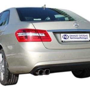 Mercedes E-Klasse 212 Endschalldämpfer rechts/links - 2x78x75 Typ 71 rechts/links
