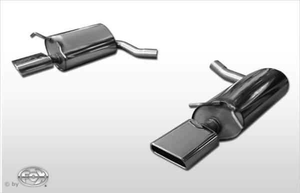 Mercedes E-Klasse Coupe C207 - 6 Zylinder Endschalldämpfer rechts/links - 1x145x65 Typ 59 rechts/links