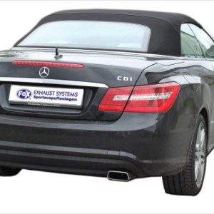 Mercedes E-Klasse Cabrio A207 - 6 Zylinder Endschalldämpfer rechts/links - 145x65 Typ 59 rechts/links