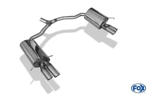 Mercedes E-Klasse Cabrio A207 4 Zylinder Endschalldämpfer rechts/links -  2x70 Typ 16 rechts/links – Bild 2