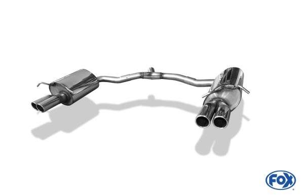 Mercedes E-Klasse Cabrio A207 4 Zylinder Endschalldämpfer rechts/links -  2x70 Typ 16 rechts/links – Bild 4