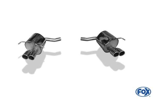 Mercedes E-Klasse Coupe C207 - 6 Zylinder Endschalldämpfer rechts/links - 2x70 Typ 16 rechts/links – Bild 3