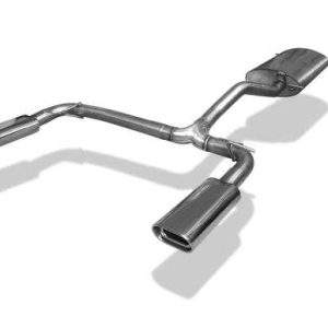 Mercedes M-Klasse Typ W163 Endschalldämpfer Ausgang rechts/links (Eingang zweiflutig) - 135x80 Typ 53 rechts/links