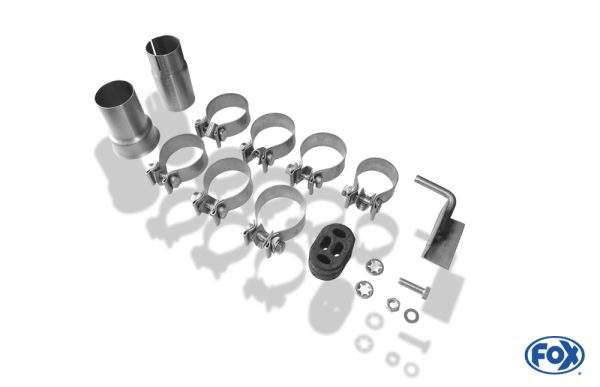 Mercedes M-Klasse W163 Endrohrsystem rechts/links für original Endschalldämpfer - 115x85 Typ 36 rechts/links – Bild 2