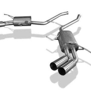 Mercedes M-Klasse Typ W164 Endschalldämpfer rechts/links - 2x76 Typ 10 rechts/links