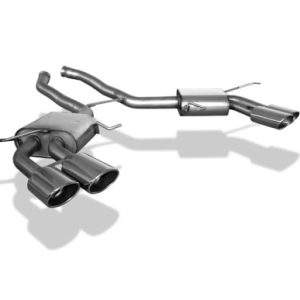 Mercedes M-Klasse ML63 - W164 Endschalldämpfer rechts/links - 2x115x85 Typ 44 rechts/links