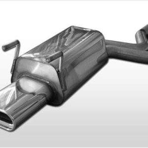 Mercedes S-Klasse W140/ C140 Endschalldämpfer - 160x80 Typ 53