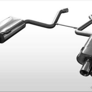 Mercedes S-Klasse W221 Endschalldämpfer rechts/links  - 2x80 Typ 17 rechts/links