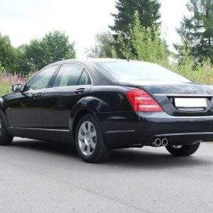 Mercedes S-Klasse W221 Facelift Endschalldämpfer rechts/links - 2x90 Typ 12 rechts/links