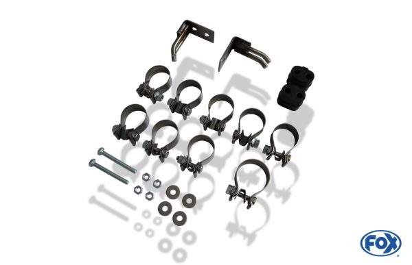 Mercedes Vito/ Viano - W639 (nicht Compact) Endschalldämpfer quer Ausgang rechts/links - 2x80 Typ 13 rechts/links – Bild 4