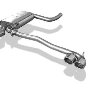Mercedes CLK Typ 208 Endschalldämpfer Ausgang rechts/links - 2x88x74 Typ 32 rechts/links