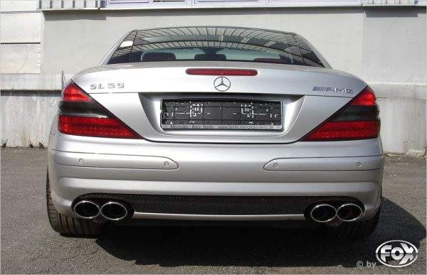 Mercedes SL55/ SL600 - R230 Endschalldämpfer rechts/links - 2x115x85 Typ 32 rechts/links – Bild 6