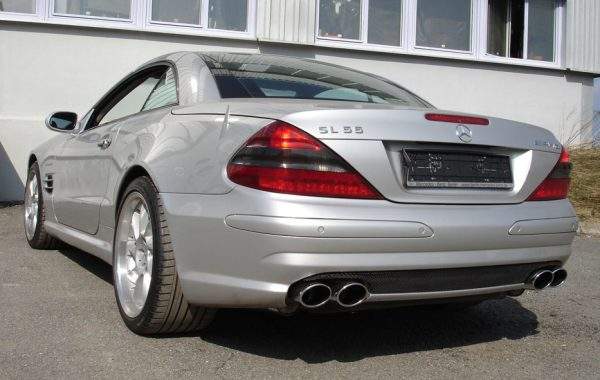 Mercedes SL55/ SL600 - R230 Endschalldämpfer rechts/links - 2x115x85 Typ 32 rechts/links – Bild 5