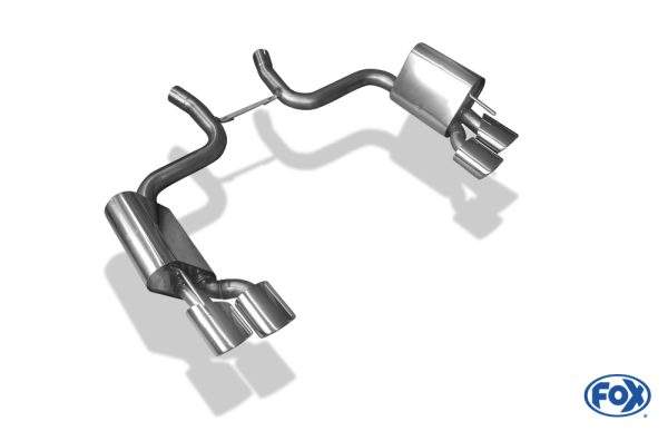 Mercedes SL55/ SL600 - R230 Endschalldämpfer rechts/links - 2x115x85 Typ 32 rechts/links – Bild 2