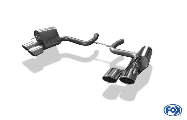 Mercedes SL55/ SL600 - R230 Endschalldämpfer rechts/links - 2x115x85 Typ 32 rechts/links – Bild 3