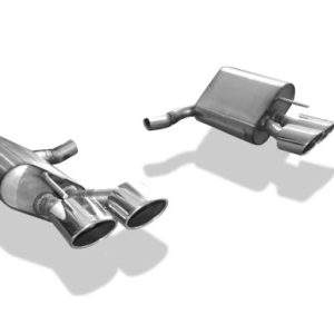 Mercedes SL Typ 230 Facelift Endschalldämpfer rechts/links kurze Variante - 2x115x85 Typ 32 rechts/links