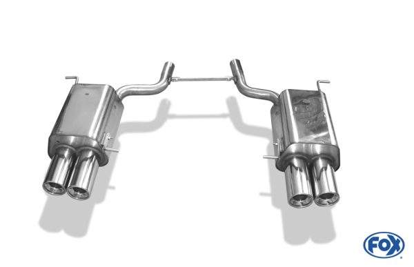 Mercedes SLK Typ 171 - 4/6 Zylinder Endschalldämpfer rechts/links - 2x90 Typ 13 rechts/links – Bild 2
