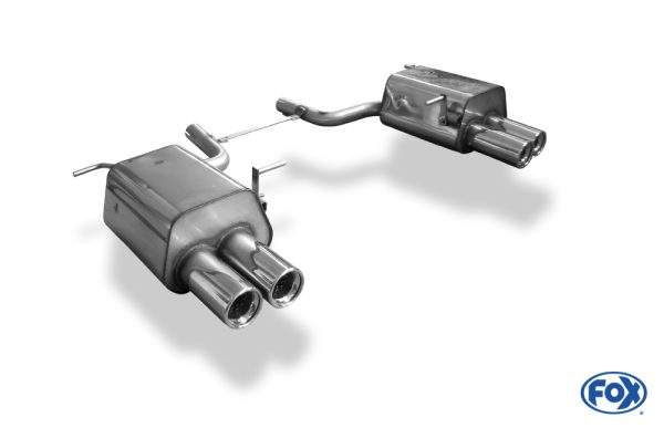 Mercedes SLK Typ 171/172 Endschalldämpfer rechts/links - 2x90 Typ 13 rechts/links