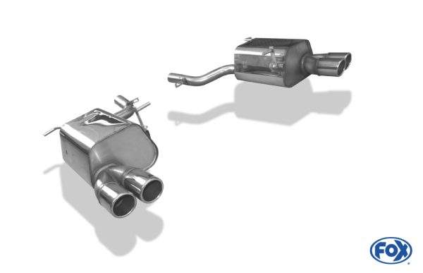 Mercedes SLK Typ 172 - AMG Line Endschalldämpfer rechts/links - 2x76 Typ 16 rechts/links – Bild 3