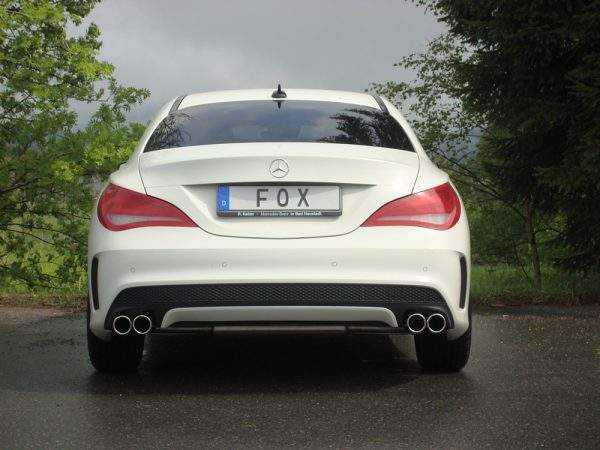 Mercedes CLA - C117/ X117 Frontantrieb Endschalldämpfer quer Ausgang rechts/links - 2x80 Typ 12 rechts/links – Bild 6