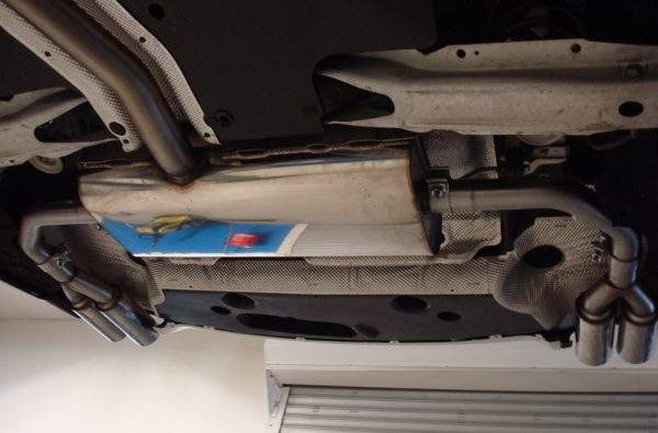 Mercedes CLA - C117/ X117 Frontantrieb Endschalldämpfer quer Ausgang rechts/links - 2x80 Typ 12 rechts/links – Bild 12