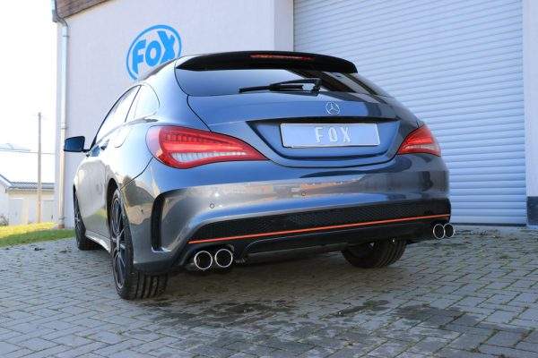 Mercedes CLA - C117/ X117 Frontantrieb Endschalldämpfer quer Ausgang rechts/links - 2x80 Typ 12 rechts/links – Bild 9