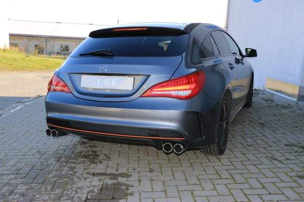 Mercedes CLA - C117/ X117 Frontantrieb Endschalldämpfer quer Ausgang rechts/links - 2x80 Typ 12 rechts/links – Bild 10