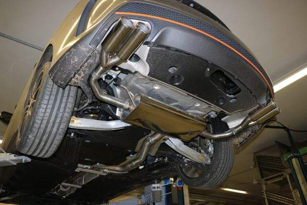 Mercedes CLA - C117/ X117 Frontantrieb Endschalldämpfer quer Ausgang rechts/links - 2x80 Typ 12 rechts/links – Bild 11