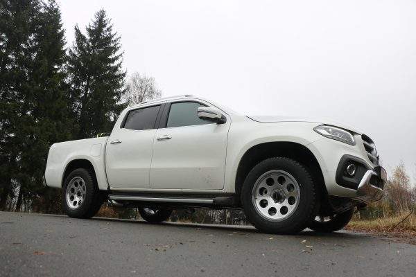 Mercedes X-Klasse 4matic Endrohrsystem Ausgang seitlich rechts und links am Fahrzeug - 2x90 Typ 16 rechts/links – Bild 6