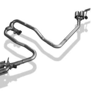 Mercedes X-Klasse 4matic Endrohrsystem Ausgang seitlich rechts und links am Fahrzeug - 2x90 Typ 16 rechts/links