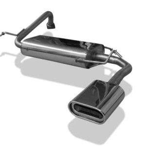 Mitsubishi Lancer IV Stufenheck Endschalldämpfer - 160x80 Typ 53