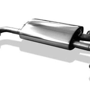 Mitsubishi Outlander CWO - Bj. ab 06` Endschalldämpfer quer Ausgang rechts/links - 115x85 Typ 33 rechts/links