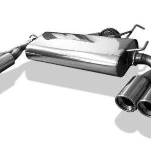 Mitsubishi Lancer CYO - Stufenheck/ Sportback Endschalldämpfer quer Ausgang rechts/links - 2x90 Typ 17 rechts/links