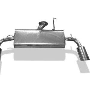 Mitsubishi Lancer CYO - Stufenheck/ Sportback Endschalldämpfer quer Ausgang rechts/links - 115x85 Typ 32 rechts/links