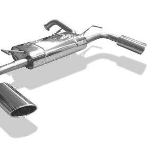 Mitsubishi Lancer CYO Stufenheck/ Sportback Benzin Endschalldämpfer quer Ausgang rechts/links - 115x85 Typ 38 rechts/links