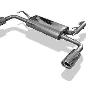 Mitsubishi Lancer CYO Stufenheck/ Sportback Benzin Endschalldämpfer quer Ausgang rechts/links - 1x100 Typ 17 rechts/links