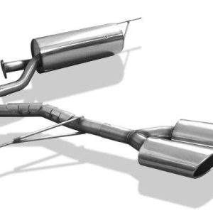 Mitsubishi L200 Typ KAOT Fourcap 4-trg. Endschalldämpfer Sidepipe - 2x115x85 Typ 38