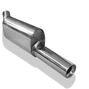 Opel Corsa A-CC Endschalldämpfer Ø60mm - 1x90 Typ 13
