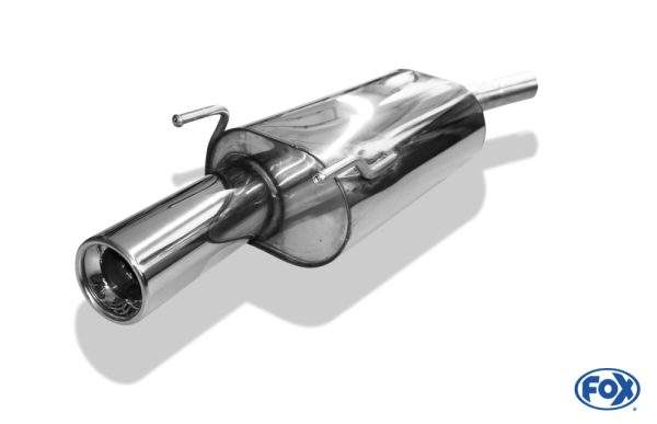 Opel Corsa B Endschalldämpfer - 1x90 Typ 13