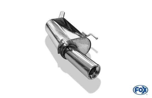 Opel Corsa B Endschalldämpfer - 1x90 Typ 13 – Bild 2