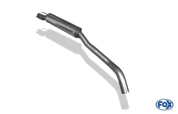 Opel Corsa B Vorschalldämpfer - Rohrdurchmesser: 60mm – Bild 2