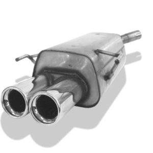 Opel Corsa C Endschalldämpfer - 2x76 Typ 13