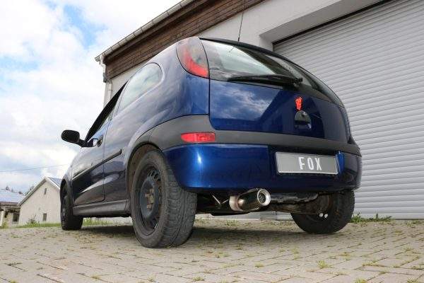 Opel Corsa C Endschalldämpfer - 1x90 Typ 13 – Bild 5