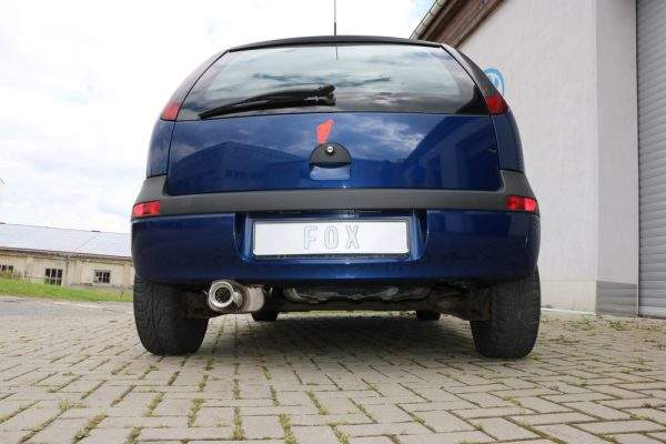 Opel Corsa C Endschalldämpfer - 1x90 Typ 13 – Bild 6