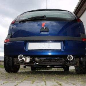Opel Corsa C Endschalldämpfer Ausgang rechts/links - 1x90 Typ 13 rechts/links