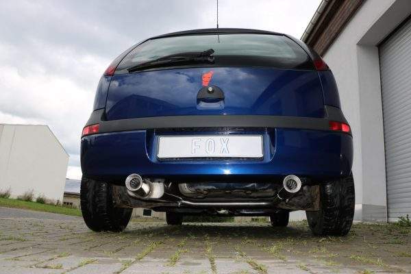 Opel Corsa C Endschalldämpfer Ausgang rechts/links - 1x90 Typ 13 rechts/links