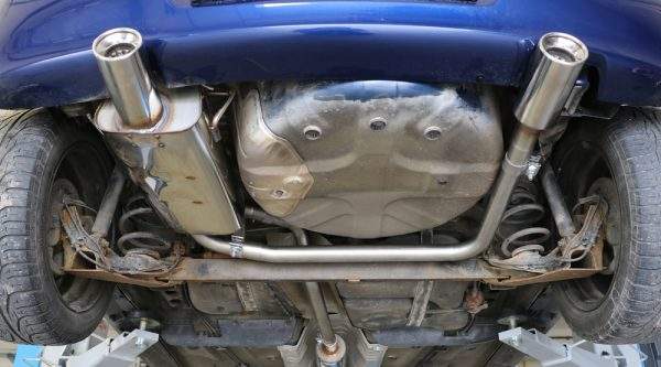 Opel Corsa C Endschalldämpfer Ausgang rechts/links - 1x90 Typ 13 rechts/links – Bild 4